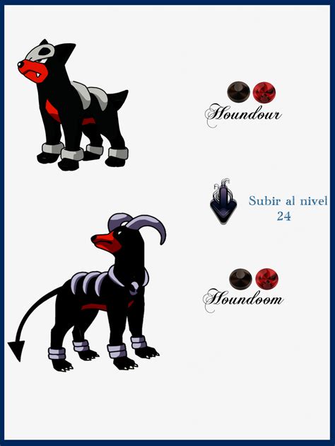 what level does houndoom evolve.